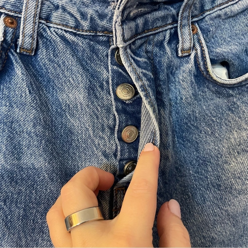 Reformation Classic Blue Jeans size 25 - Picture 5 of 6